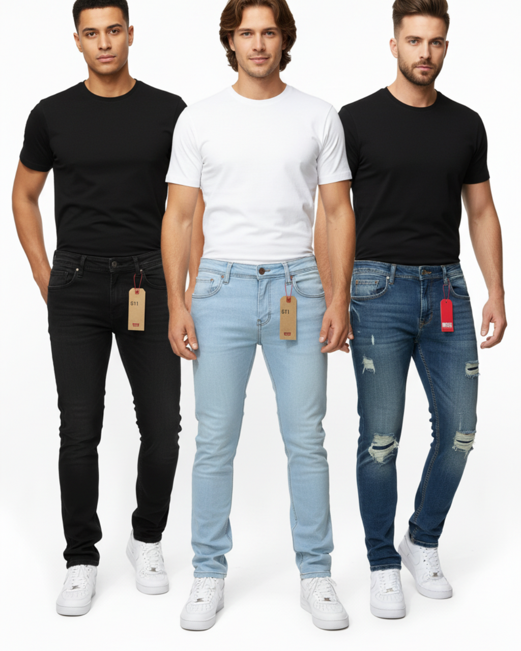 3 jean Levi´s Americanino Diesel , Paga 2 lleva EL 3 GRATIS !