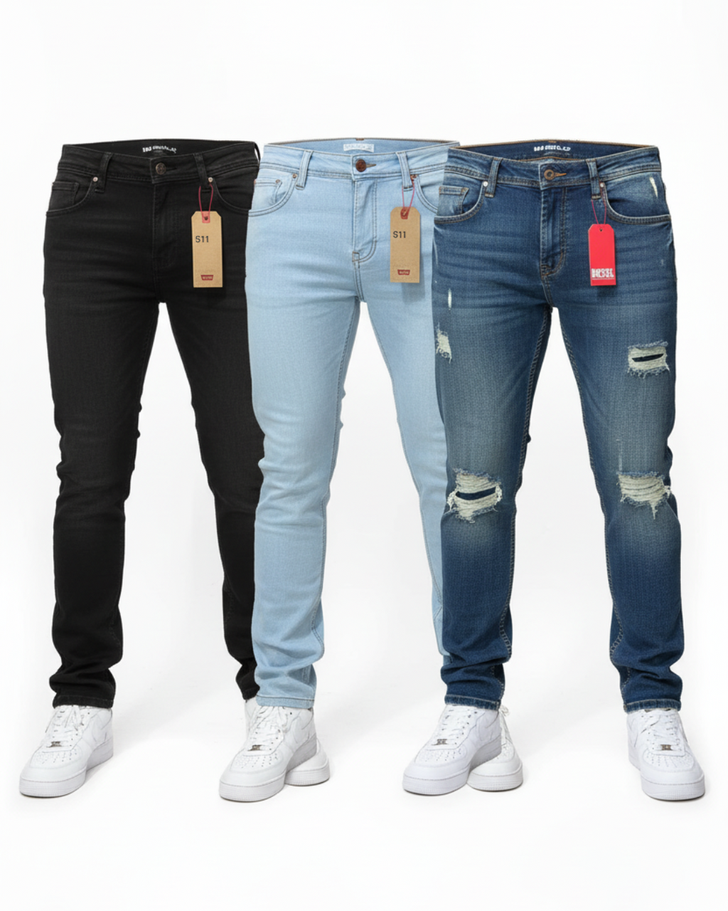 3 jean Levi´s Americanino Diesel , Paga 2 lleva EL 3 GRATIS !